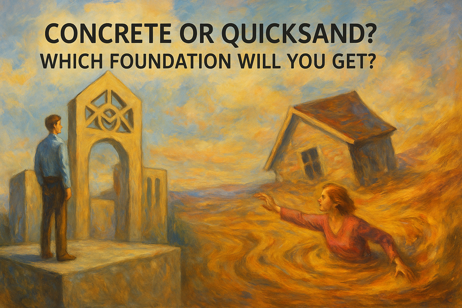 Concrete or Quicksand? Which Foundation Will You Get?